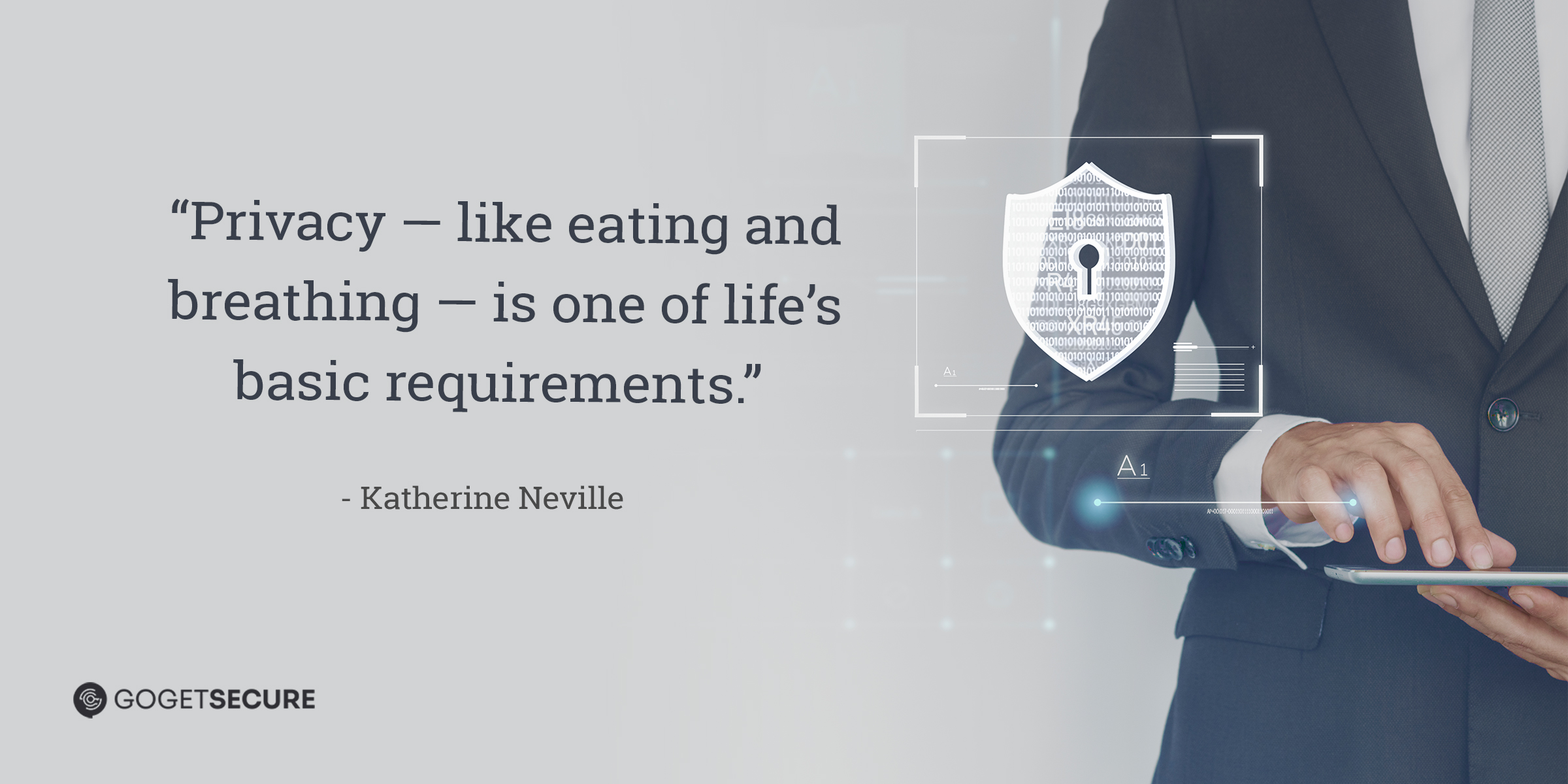 Cyber Security Quotes - Privacy is Like Eating